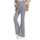thumbnail image 1 of Pantalones de Cintura Elástica de las Mujeres de Color Sólido Ropa Exterior Larga No Apretada Maternidad Vientre de Apoyo, 1 of 5