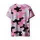 thumbnail image 5 of Ceisia Men's Slim Fit Pink Glitter Camouflage Print Crew Neck Short Sleeve Casual T-Shirt Gifts, 5 of 9