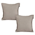 thumbnail image 1 of Cojin Decorativo Cuadrado Set de 2 Apolo Crema, 1 of 4