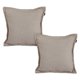 thumbnail image 1 of Cojin Decorativo Cuadrado Set de 2 Apolo Crema, 1 of 4
