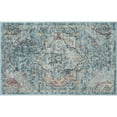 thumbnail image 3 of 2x3 Traditional Gray Blue Small Area Rug, Throw Mat for Indoor Entry | Ideal for Kitchen or Bathroom Rugs 2' x 3', 3 of 7