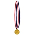 thumbnail image 2 of Set of 12 Gold “1st Place" Medal with Red, White, and Blue Ribbon 30", 2 of 2