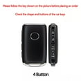 thumbnail image 5 of Leather Remote Key Case Fob Cover For Mazda 3 6 CX-30 CX-50 CX-90 CX-5 2020-24, 5 of 11