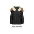 thumbnail image 5 of Reebok Women's Puffer Winter Coat with Sherpa lined Faux Fur Hood Black Size XL, 5 of 5