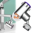thumbnail image 4 of 720° Rotation Water Tap Nozzle Faucet Aerator Bubbler Bathroom Washbasin, 4 of 10
