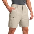thumbnail image 2 of Mens Stretch Golf Shorts Lightweight Shorts for Hiking Work Summer Casual Breathable Shorts with 6 Pockets M, 2 of 4