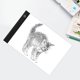 thumbnail image 4 of Pizarra LED blanca impermeable Bling Bling para dibujo de dibujos animados portátil tipo C A4-TY-H con Marco negro, 4 of 10