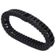 thumbnail image 1 of Cadena portacables Ticfox Tipo abierto flexible de plástico negro para impresora 3D y máquinas herramienta CNC R38 18 mm x 25 mm 0.7 M con conectores finales, 1 of 14