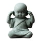 thumbnail image 1 of Figura de monje, estatua de Buda, escultura creativa, adornos decorativos hechos a mano para 1, 1 of 9