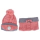 thumbnail image 1 of Gorro de punto, 3 piezas/juego de gorro de punto para mujer, bufanda cálida, conjunto de gorro de punto, elegante y moderno, 1 of 8