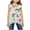 Multicolor-3, variant on Cethrio Kids Girls T Shirts, Short Sleeve Lace Crewneck Floral Print Summer Tops Multicolor Size 3-4 T