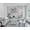 Black and White, variant on 1748 Nolli’s Pianta Grande di Roma | Fabric Adhesive Wall Mural