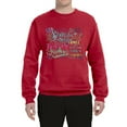thumbnail image 2 of Wild Bobby, God Grant Me Serenity Courage and Wisdom Prayer Faith, Inspirational/Christian, Unisex Crewneck Graphic Sweatshirt, Red, Small, 2 of 3