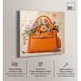 thumbnail image 2 of Blooming Flowers in Iconic Bag Acrylic Print Fashion Floral Art by Art Remedy, Ready to Hang, 12 x 12, 2 of 6