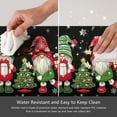 thumbnail image 4 of Merry Christmas Kitchen Rugs Kitchen Mat Set of 2, Non Slip Anti Fatigue Kitchen Mats for Floor,Cushioned Comfort Standing Mat for Winter Xmas Holiday Christmas Decor,Black,17"x 27"+17"x 47", 4 of 6