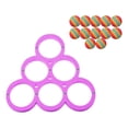thumbnail image 6 of Swimming pool toys Games,Floating Pool Throwing Game Summer Swimming Pool/Beach Toys Accessories with 12 Colorful Tossing Balls pool toys, 6 of 9