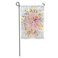 thumbnail image 1 of NUDECOR Watercolor Flower Colorful Sun Painting Circle Spring Leaf Beautiful Abstract Garden Flag Decorative Flag House Banner 28x40 inch, 1 of 2