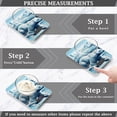 thumbnail image 3 of Polar Bear Sea Iceberg Food Scale Digital Kitchen Scale Waterproof Tempered Glass Tare Function 11 lb for Baking Cooking Meal Prep, 3 of 7