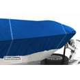 thumbnail image 4 of Windstorm Bass Boat Cover by Eevelle  Waterproof 600D Marine Grade Polyester Fabric  Upgraded Windproof Straps  Weather Protection  Fishing Boat Covers Fits - Fits 11 Foot Bass Boat, Royal Blue, 4 of 8