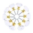 thumbnail image 1 of Juego de 10 Uds. De tiradores de cristal con diseño en forma de diamante de 30mm, tirador de cajón de armario, manijas de armario de puerta de armario de cocina, 1 of 5
