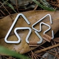 thumbnail image 4 of Crochet de Cintre Multifonctionnel Crochets de Tente Extérieur Camping Randonnée Lanterne Suspendue Boucle Acier Inoxydable Léger Crochet Solide, 4 of 7