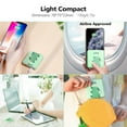 thumbnail image 4 of Portable Charger 10000mAh, Yoobao Mini Cute Power Bank for Girls Fast Charging Compact Battery Pack with Dual USB Output & Dual Inport (2.1A Type-C and 8-Pin Input) - Green, 4 of 7