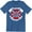 Blue, variant on Firefighter Volunr Fire Rescue Thin Red Line Department Mens Tee