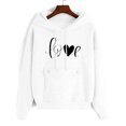 thumbnail image 5 of Football Hoodies for Women 2025 Long Sleeve Half Zip Hooded Sweatshirt with Pockets Y2K Pullover Tops, 5 of 6