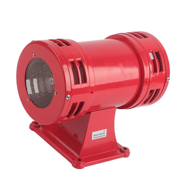 Sirena de ataque aéreo de doble vía, alarma de motor Alarma de motor de doble vía Alarma impulsada por motor eléctrico Calidad inigualable NikouMX herramienta