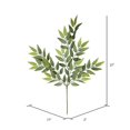 thumbnail image 3 of Vickerman FA187701 Mini Green Leaves Spray with 140 Leaves, 3 of 3