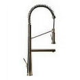 thumbnail image 6 of Brushed Nickel Double Spout Commercial Spring Kitchen Faucet, 6 of 9