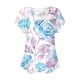 thumbnail image 5 of Tops de Algodón para Mujeres Cuello en V Moda Casual Manga Corta Primavera Verano Top para el Hogar Y Diario, 5 of 6