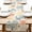 Coastal Beach, variant on Spring Summer Daisy Flower Teal Table Runner, Floral Eucalyptus Leaves Ladybug Kitchen Dining Table Decoration, Seasonal Burlap Indoor Outdoor Home Decor Party Supply 13 x 72 Inches