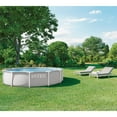 thumbnail image 2 of Intex: Prism Frame Premium Pool Set - 12ft x 30in, Grey, Above Ground Swimming Pool, Cartridge Filter Pump, Puncture Resistant, T-Joint Snap Assembly, 2 of 10