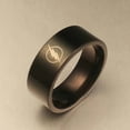 thumbnail image 2 of Stainless Steel Flash Ring Silver Titanium Ring, 2 of 3