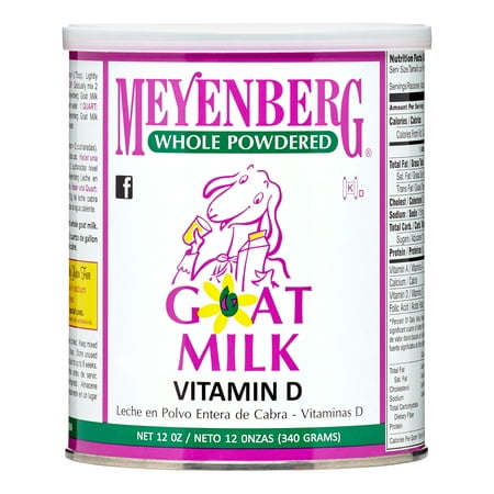 Meyenberg Whole Powdered Goat Milk Vitamin D, 12.0