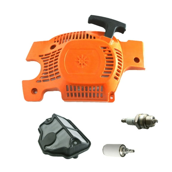 Recoil Pull Starter Fuel Filter Fits HUSQVARNA Chainsaw 137 141 142,Chainsaw Starter Part