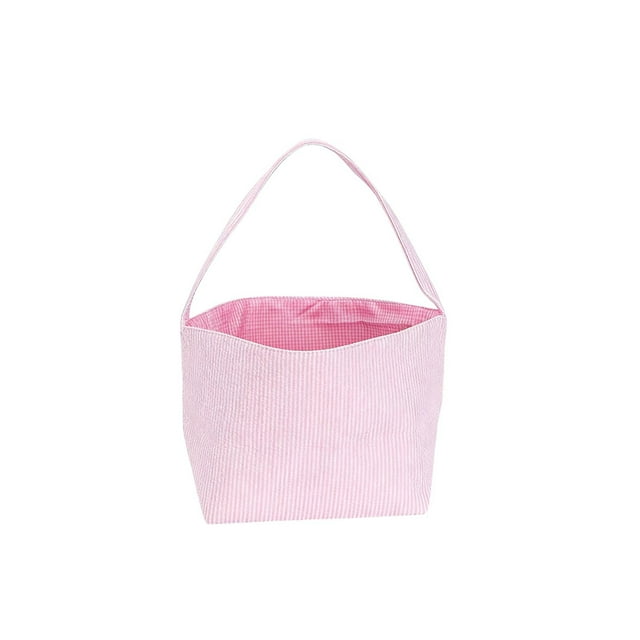 Huevos para la Caza de Huevos de Pascua, Bolsa de Conejito de Pascua de Lienzo Amarillo 25x21cm con Manijas Resistentes, Cesta de Niños Y Bolsa de Regalo, Bolsas de Regalo de Vacaciones