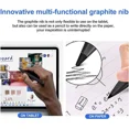 thumbnail image 4 of Slim Pen 2 for Microsoft Surface with 4096 Pressure, Eraser & Right-Click, Palm Rejection,Graphite Nib,for Surface Pro 12/11/10/9/8/7/6/5/4/X,Surface Go 4/3/2,Book 3/2/1,Laptop1-6,Surface Studio 2+/2, 4 of 6