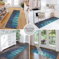 thumbnail image 6 of Yayeee Runner Rug for Bedroom 2'x6' Machine Washable Hallway Non Slip Mat, Purple Moonlight Forest, 6 of 8