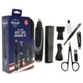 thumbnail image 3 of Barbasol All-In-One Mens Grooming , 10 Pc Comb, Scissors, Tweezers, Nail Clipper, Trimmer, Ear Trimmer, Nose Trimmer, Cleaning Brush, Oil, Storage Case, 3 of 6