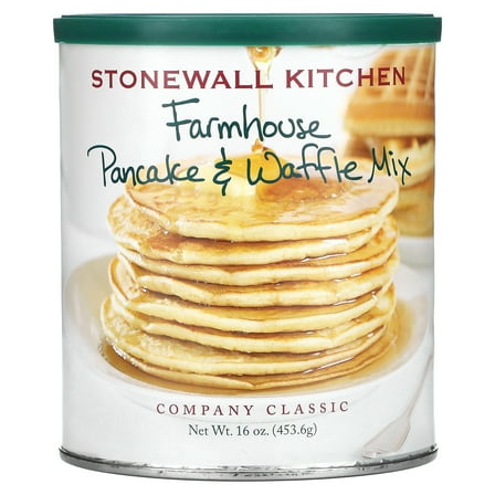 Stonewall Kitchen Small Farmhouse Pancake & Waffle Mix, 16 Ounce Can