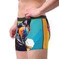 thumbnail image 2 of Picia Rainbow Bulldog Sunglasses Pattern Men’s Boxer Briefs – Soft & Breathable Underwear, Stretchy & Comfortable Fit, Supportive Pouch Design, Moisture-Wicking-X-Large, 2 of 5