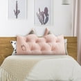 thumbnail image 4 of REK " Style Cat Ear Design Bedside Pillow Comfortable Backrest For Couch Sofa And Window Seat With Soft Large Cushion", 4 of 4
