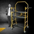 thumbnail image 3 of MetalTech Plateforme d'Échafaudage Portable Réglable de 5 Pieds avec Roues Verrouillables, 3 of 9