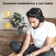 thumbnail image 4 of Audífonos Inalámbricos 1 Hora Negro con 100Hrs de Reproducción y 3 EQ Modos Musical Plegables Blueto, 4 of 7