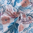 thumbnail image 6 of YIUME Men's Hawaiian Shirt Octopussy Print By Nina Leth Cotton Button-down Short Sleeve Aloha Shirt, 6 of 8