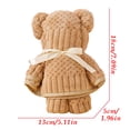 thumbnail image 3 of Kumdkd Cute Baby Bear Hooded Towel, Super Soft & Absorbent 13.8x29.5in, Baby Shower Gift, Newborn Bath Towel for Boys & Girls, Birthday Christmas Present, 3 of 7