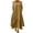 Yellow, variant on Abcnature Women's Summer Maxi Dress Half Sleeve Round Neck Casual Loose Long Beach Buttons Dress Plus Size Boho Sundress Dress Ruched Flowy Long Dress for Women Recommend Weight 110 to 121lb