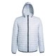 thumbnail image 1 of 2786 - Chaqueta con capucha acolchada modelo Honeycomb para mujer (Blanco) 2786 UTRW5019_white, 1 of 1